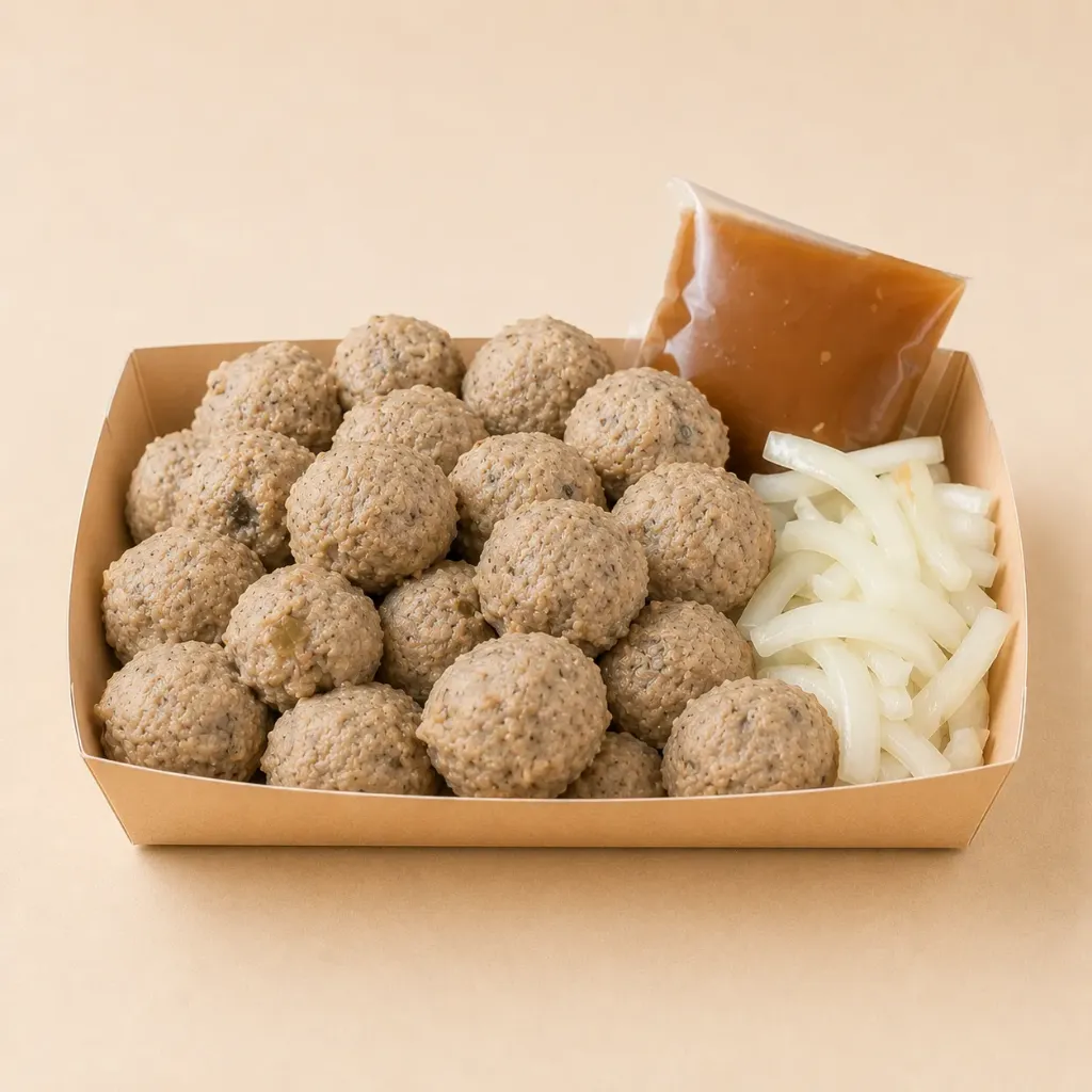 [REST-PF-BPOIS-GDE] Boulettes de poisson - Barquette grande
