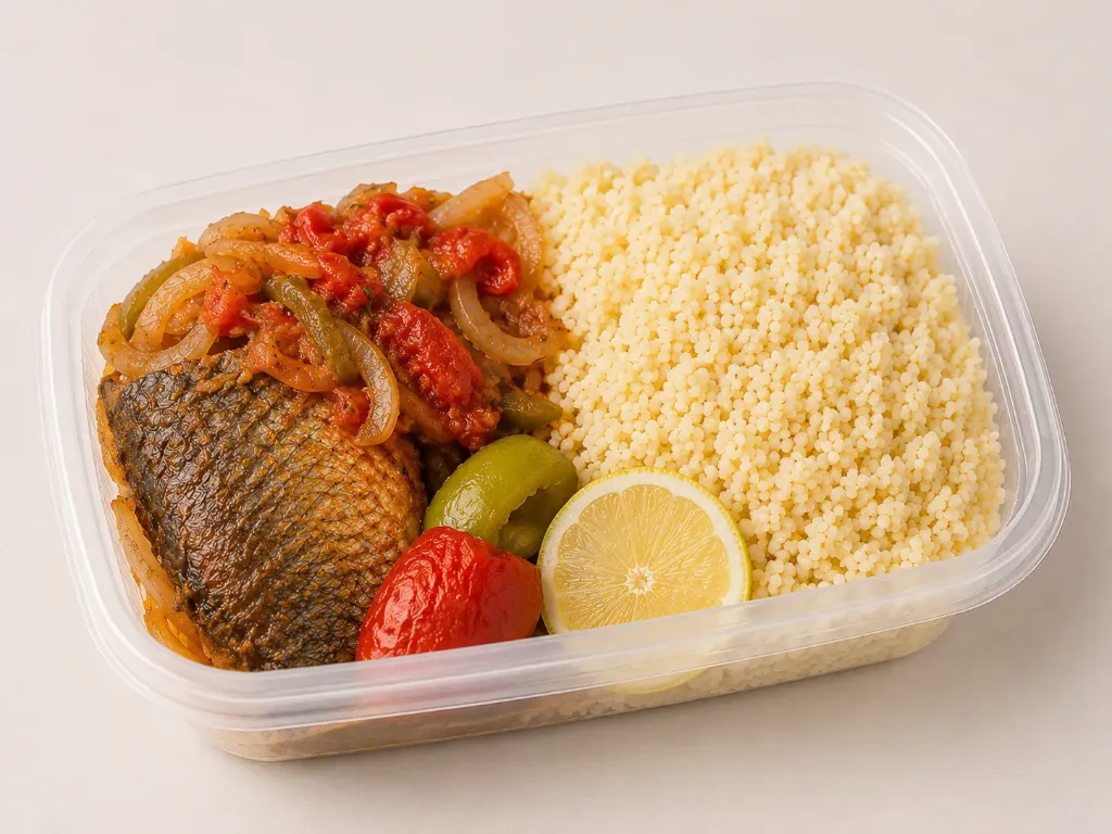 [REST-PLAT-ATH-1300] Athiéké - Barquette 1300 ml